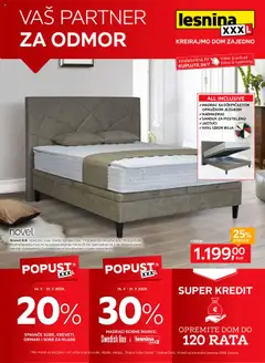 Vaš partner za odmor Lesnina - Pregled kataloga iz trgovine Lesnina, vrijedi od 14.07.2025