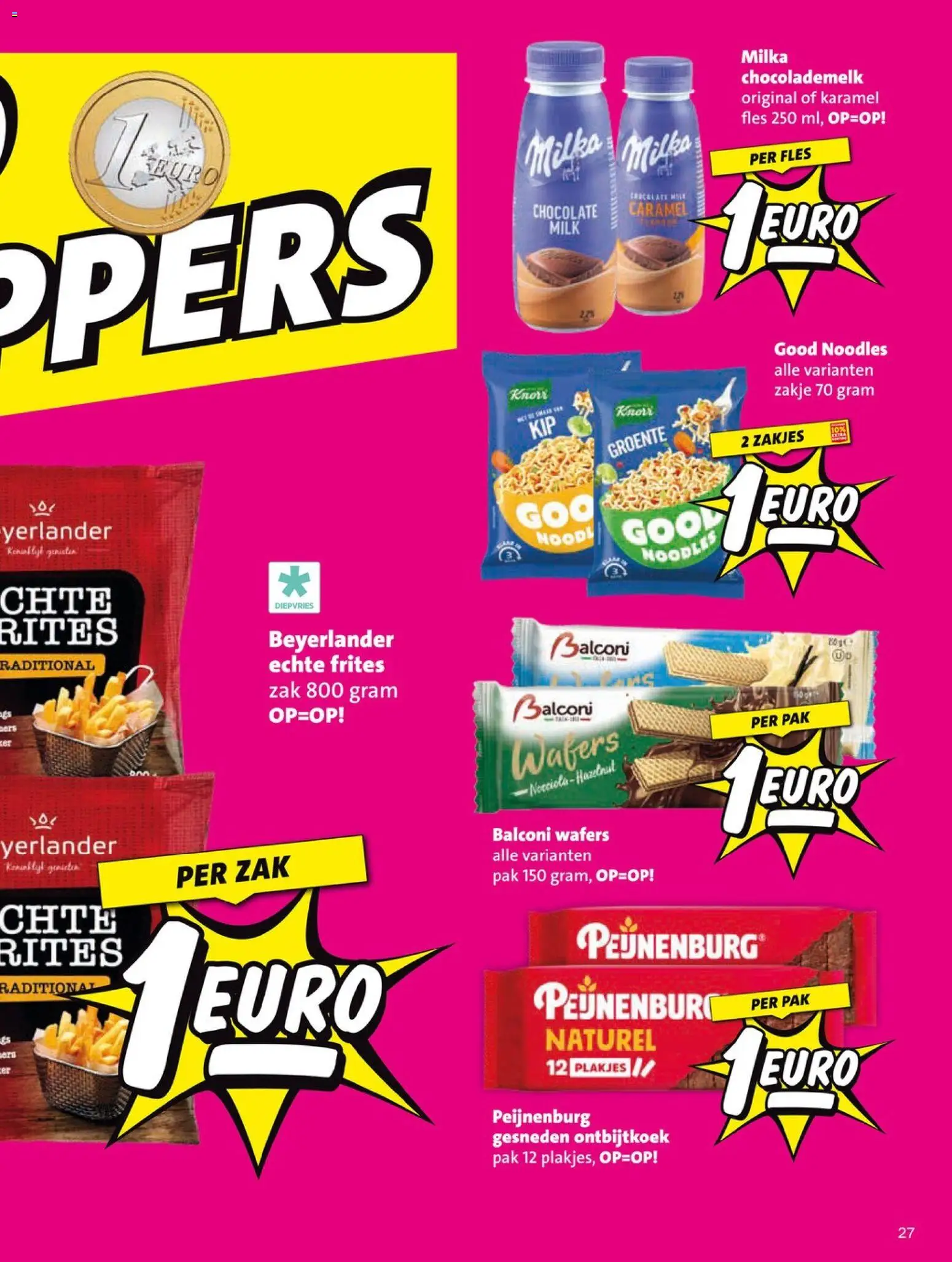 {H1} | Pagina: 27 | Producten: Fles, Zak