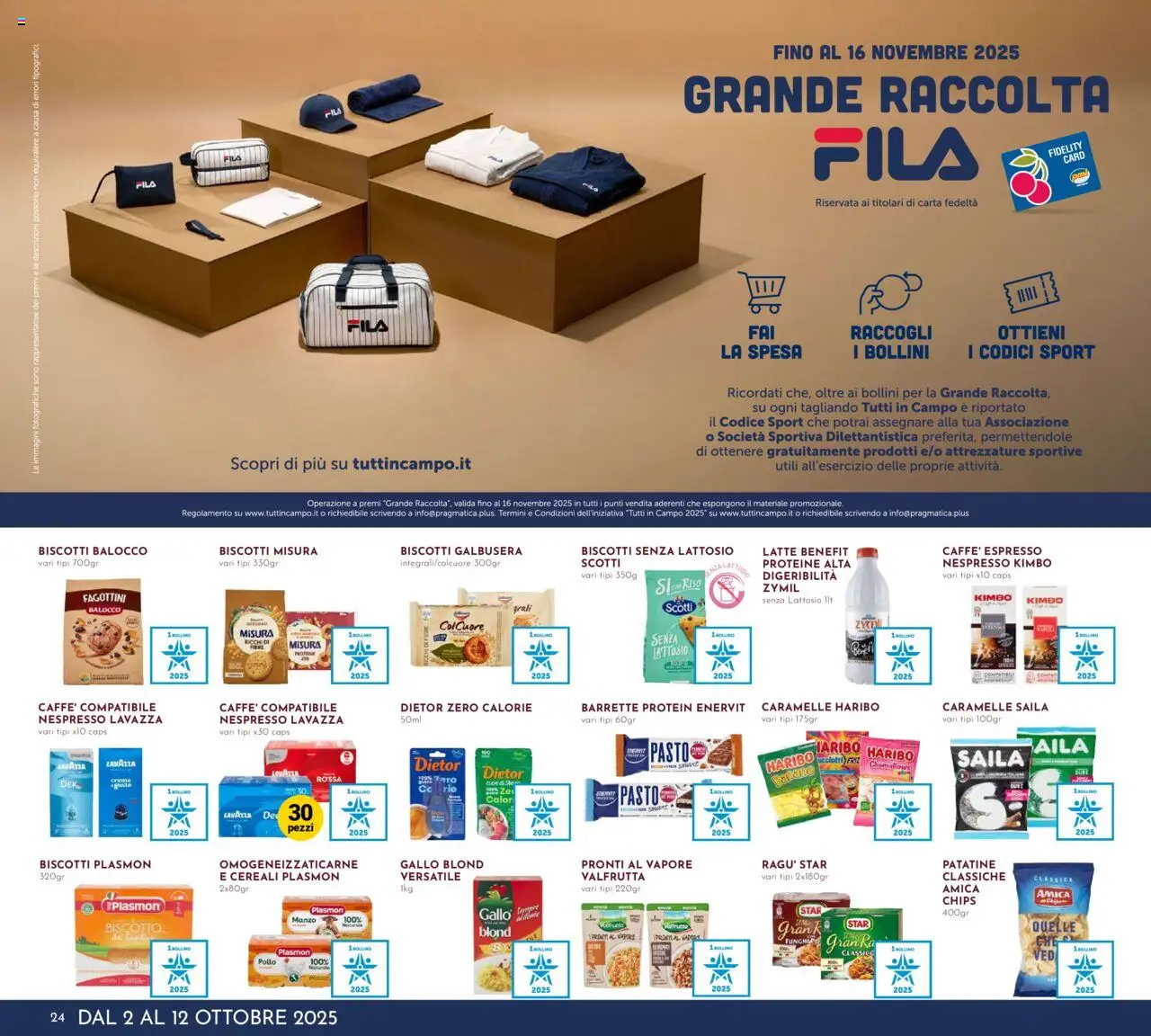Volantino Pan del 02.10.2025 | Pagina: 24 | Prodotti: Pollo, Riso, Cereali, Latte