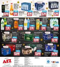 AEZ Prospekt 	 ab 15.12.2025 gültig | Seite: 20 | Produkte: Franziskaner, Volvic tee, Mineralwasser, Tee