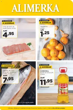 Vista previa Alimerka folleto Castilla y León válido desde el 20.10.2025