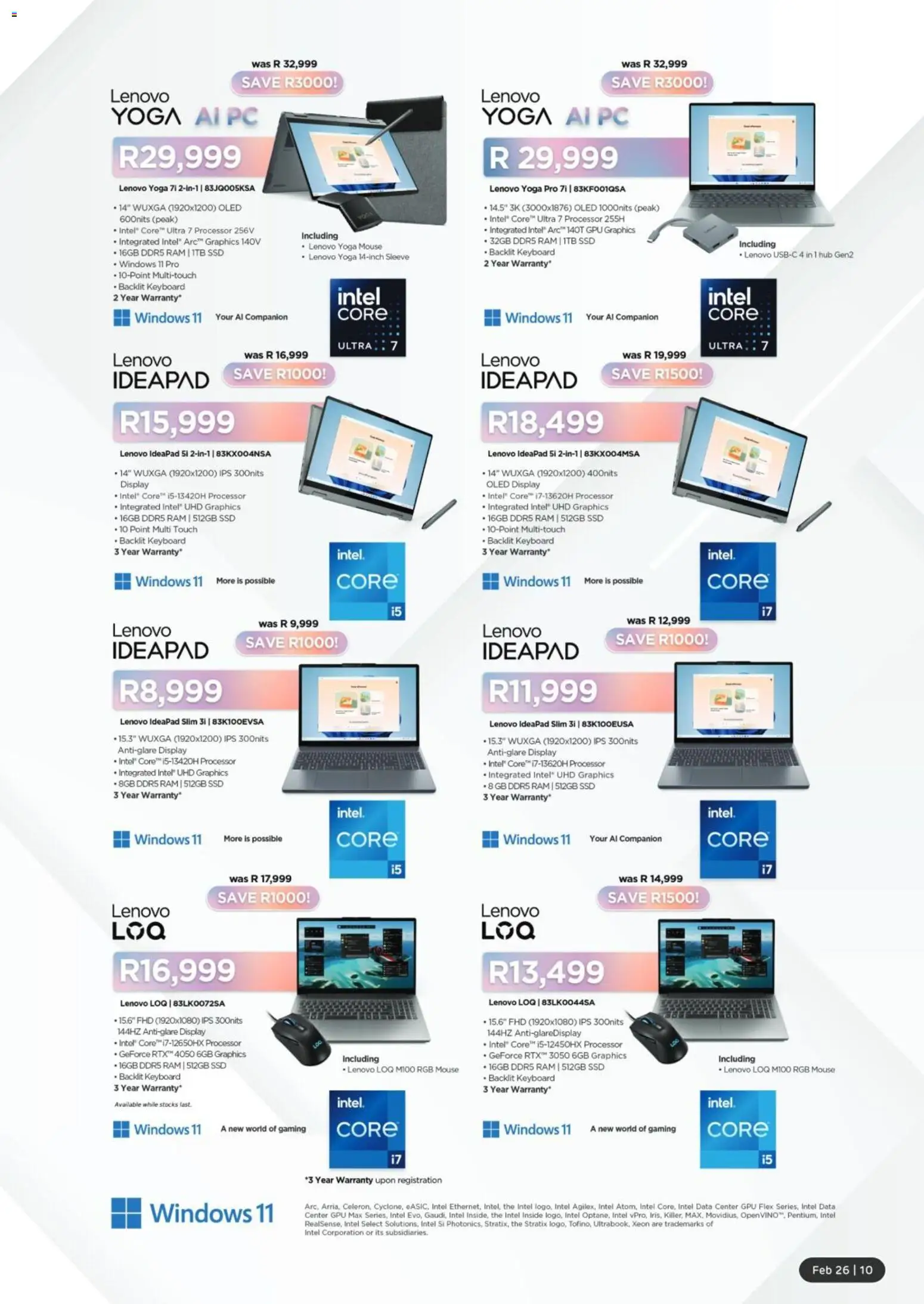 New Computer Mania catalogue – valid from 01.02.2026 | Page: 11