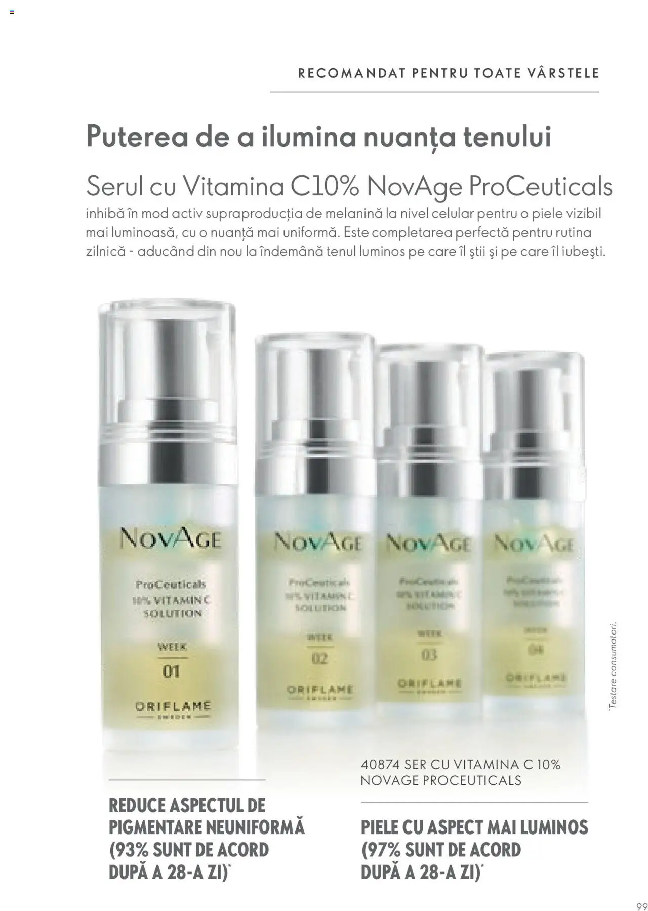 Noul catalog Oriflame – valabil de la 01.03.2023 | Pagină: 99