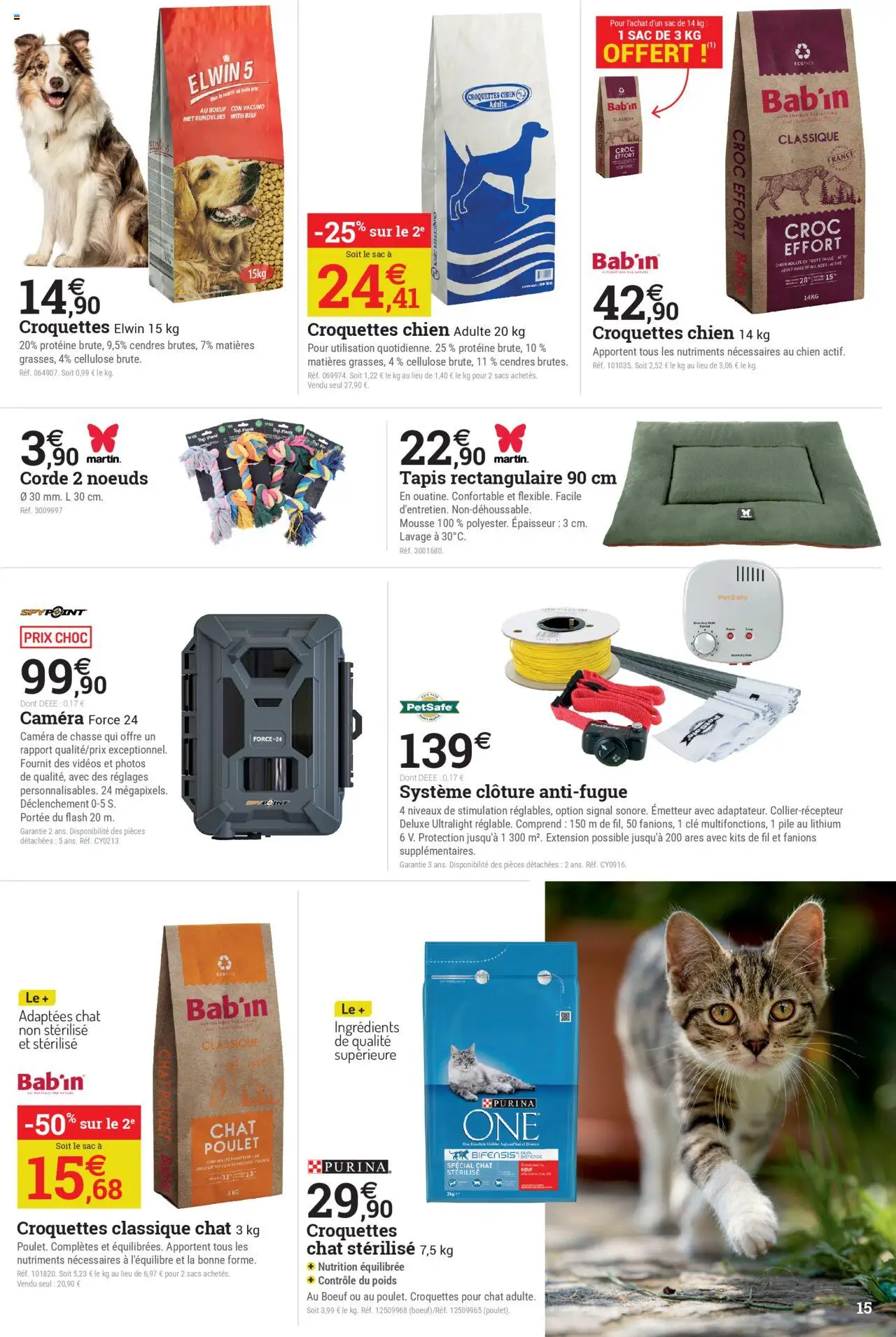  | Page: 15 | Produits: Sac, Poids, Clôture, Caméra
