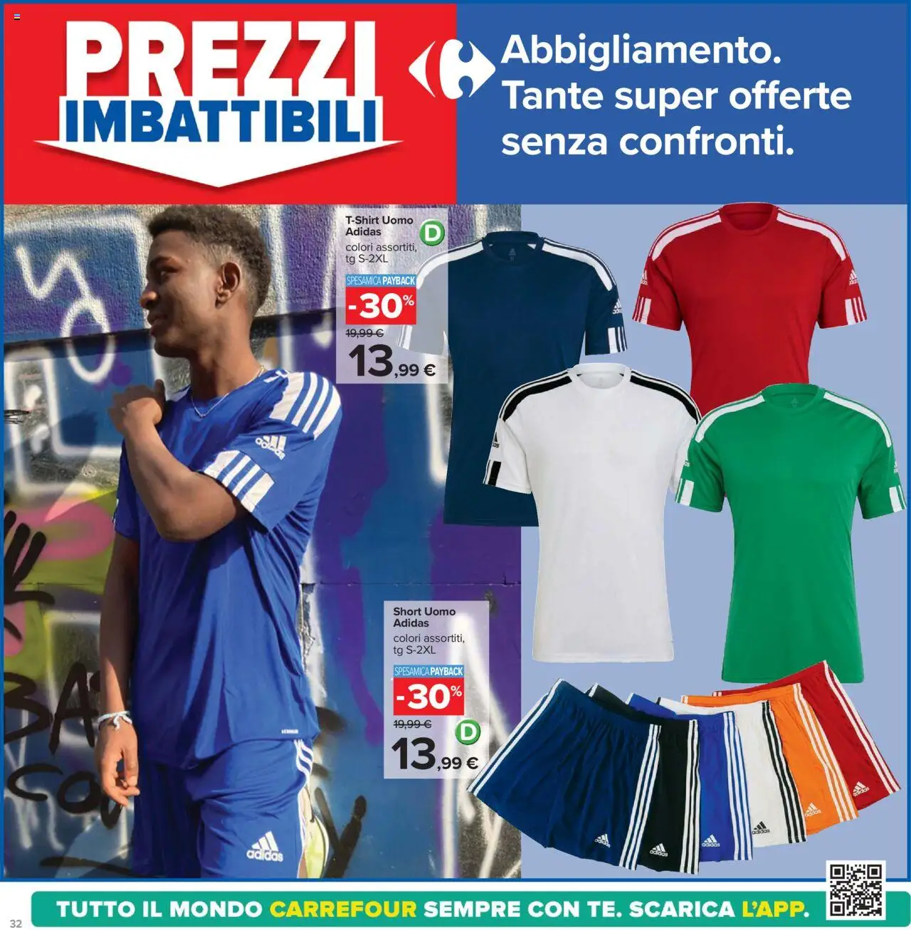 Volantino Carrefour del 05.05.2025 | Pagina: 32 | Prodotti: T-shirt