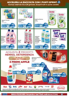 Anteprima del volantino Carrefour Iper - Punti Sprint Payback catalogo valido a partire dal 15.01.2026 | Pagina: 16 | Prodotti: Iphone, Tè, Scala, Apple Watch