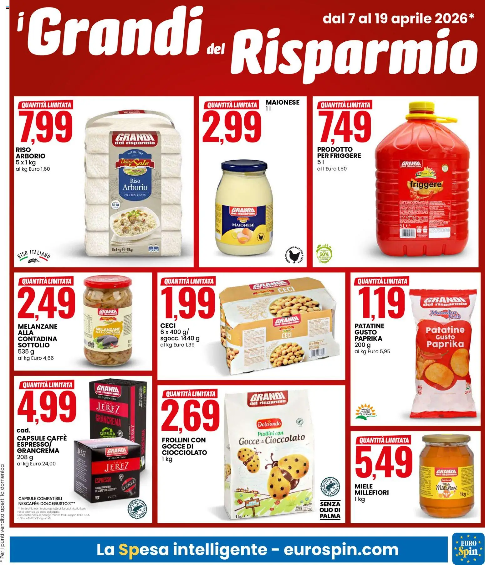 Volantino Eurospin dal ﻿07/04/2026 > Nuovo Offerte > 📣 Anteprima | Italy