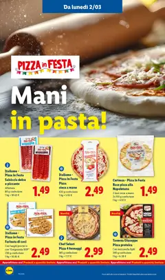Anteprima del volantino Italiamo - Pizza in Festa Salsiccia dolce o piccante, Affettata, 80 g confezione valido a partire dal 02.03.2026 | Pagina: 26