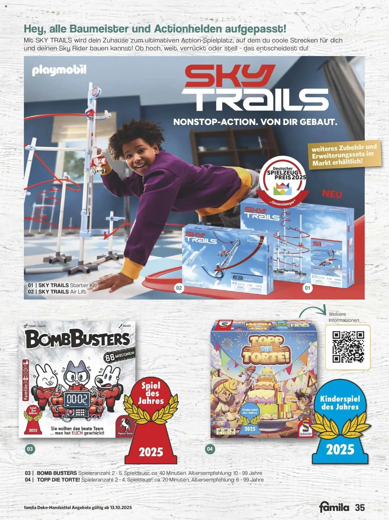 Famila Nordwest - Famila: Weihnachtsdeko – gültig ab 12.10.2025 | Seite: 35 | Produkte: Spiel