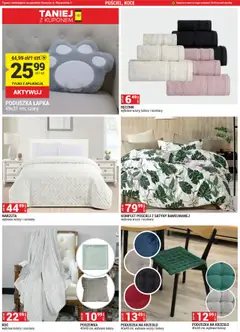 Pogląd oferty "Merkury Market Gazetka" - ważna od 01.10.2025 | Strona: 18 | Produkty: Koce, Poduszka, Krzesło