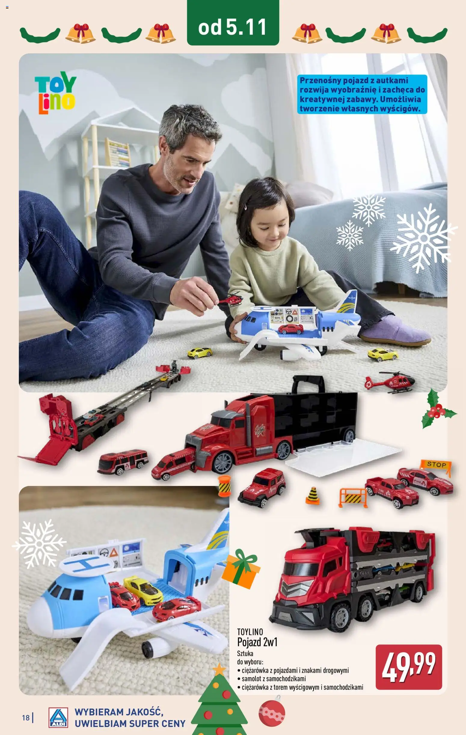 Aldi Gazetka - Katalog zabawek od 05.11.2025 | Strona: 18