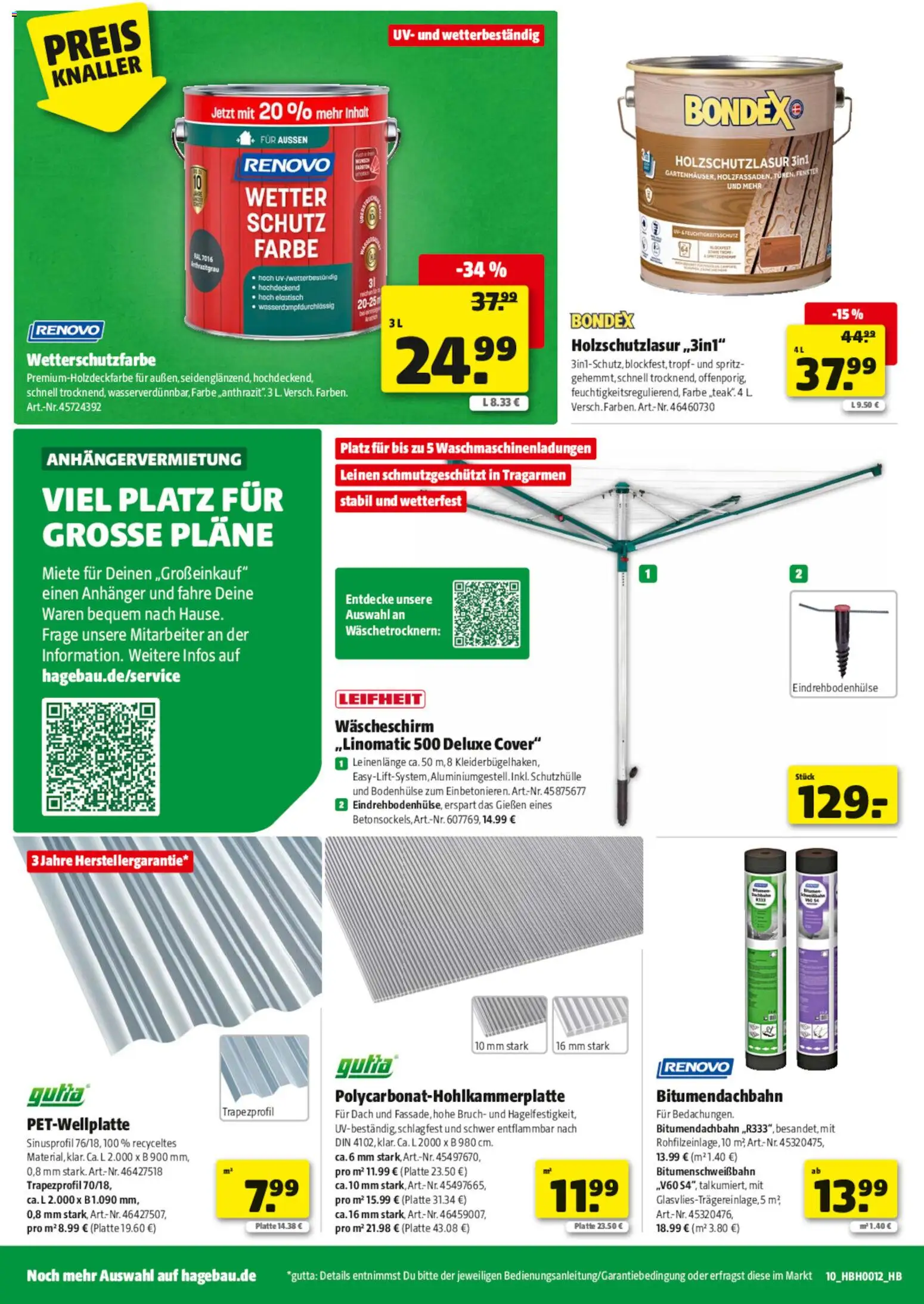 Hagebau Prospekt 	 – gültig ab 14.03.2026 | Seite: 14