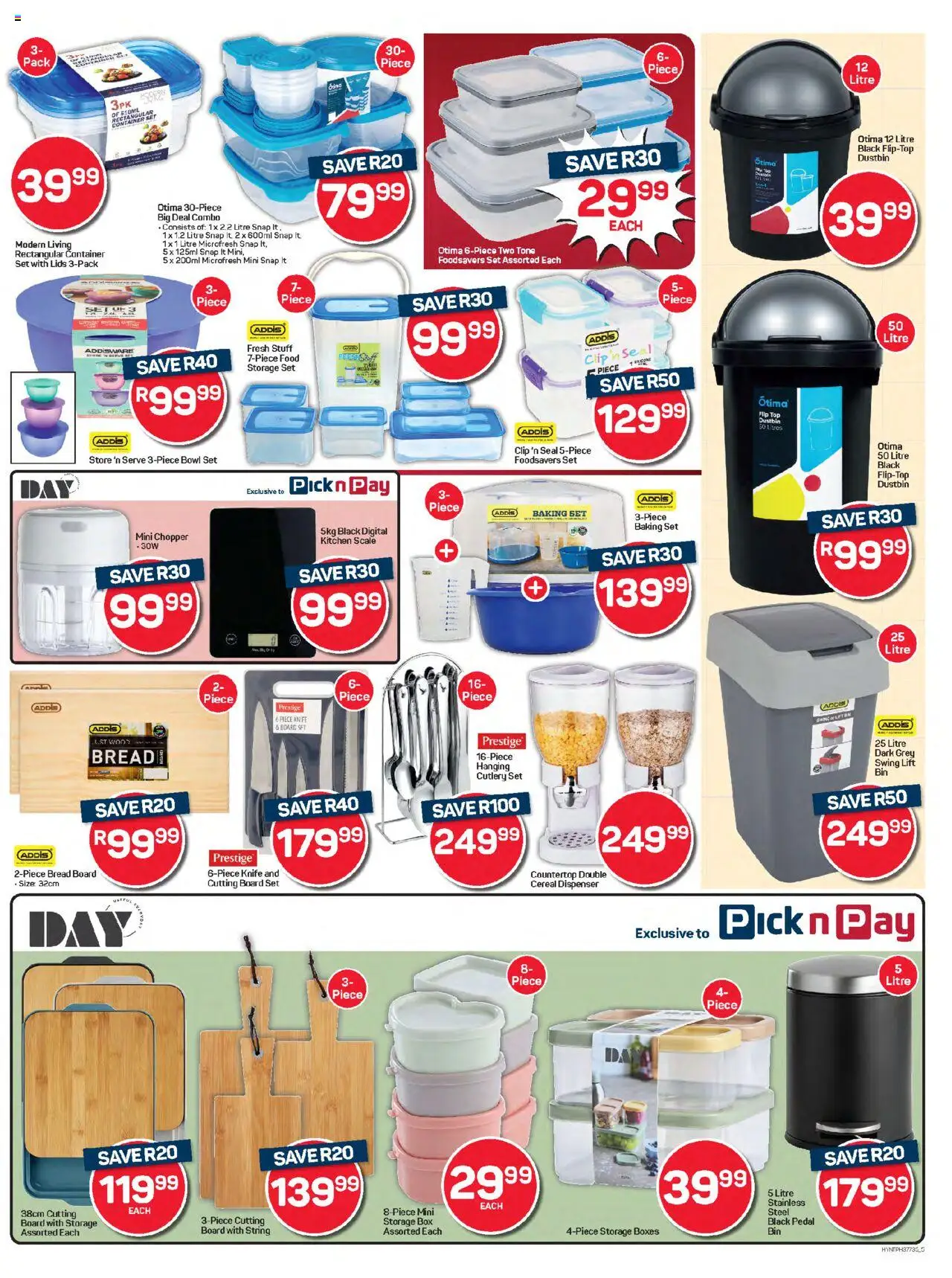 Pick n Pay Specials │ valid from 23.06.2025 | Page: 5 | Products: Bowl, Scale, Box, Bread