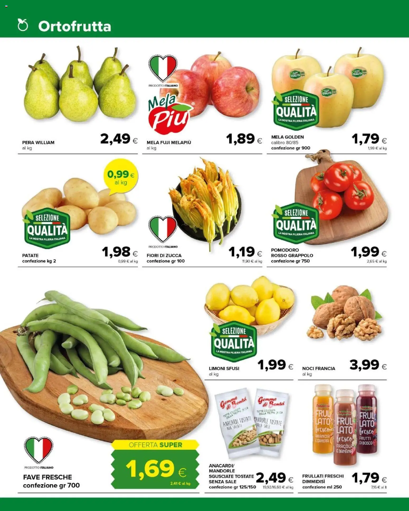 Volantino Tigre del 07.04.2026 | Pagina: 2 | Prodotti: Frutta, Pomodoro, Anacardi, Pera