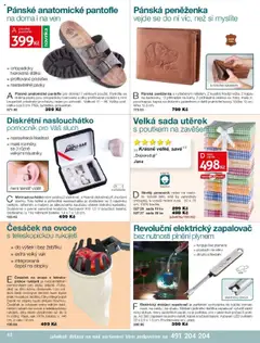 Náhled letáku Decodoma katalog Podzim 2025 od 25.08.2025 | Strana: 42 | Produkty: Pantofle, Peněženka, Baterie, LED