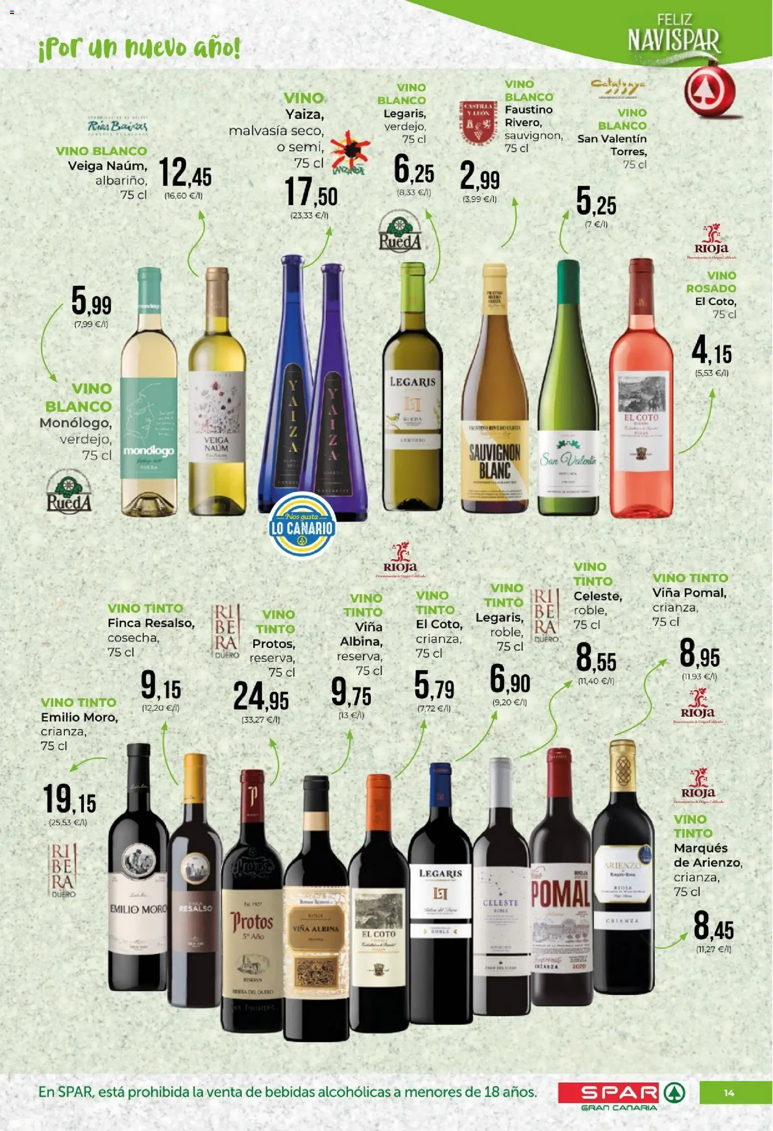 Spar - folleto │ válido desde el 26.12.2023 | Página: 14