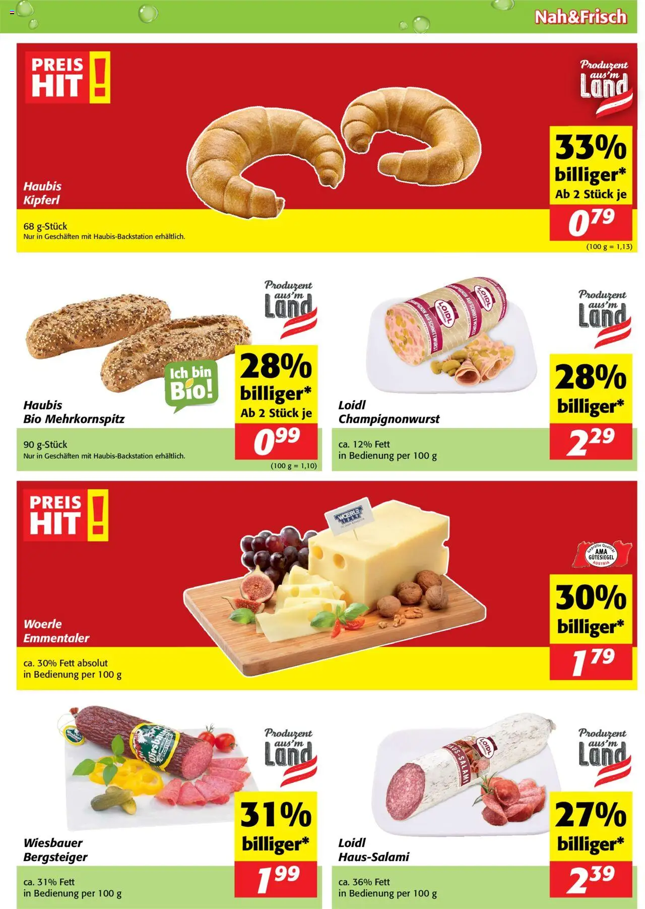 Nah und Frisch Flugblatt gültig ab 17.09.2025 | Seite: 3 | Produkte: Salami