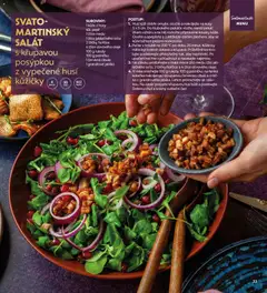 Náhled letáku Albert magazín od 01.11.2025 | Strana: 33 | Produkty: Pekáč, Salát, Hořčice, Cibule