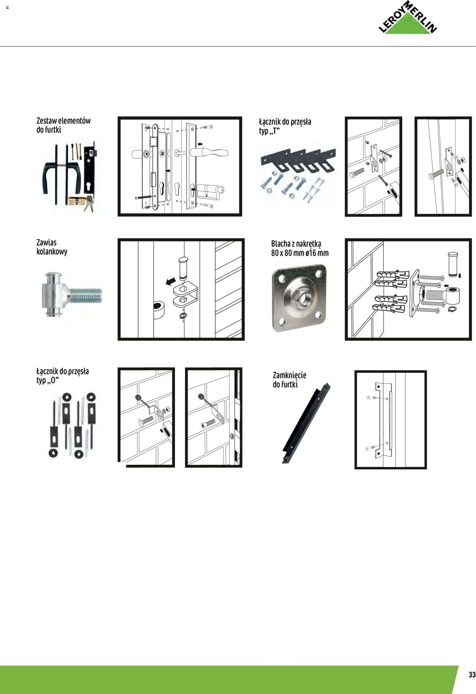 Leroy Merlin gazetka - Ogrodzenia Polbram od 09.03.2026 | Strona: 33