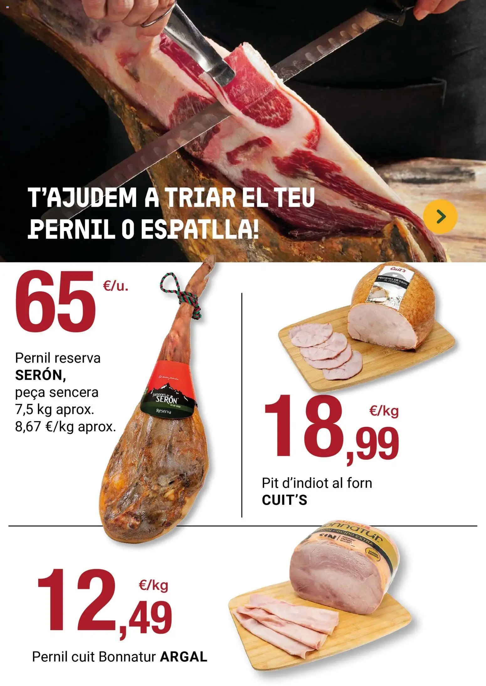 Bonpreu folleto │ válido desde el 20.01.2026 | Página: 58 | Productos: Jamón, Horno