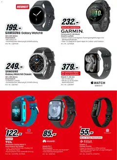 Media Markt Aktionen ab 07.12.2025 gültig | Seite: 6 | Produkte: Smartwatch, Samsung, Huawei
