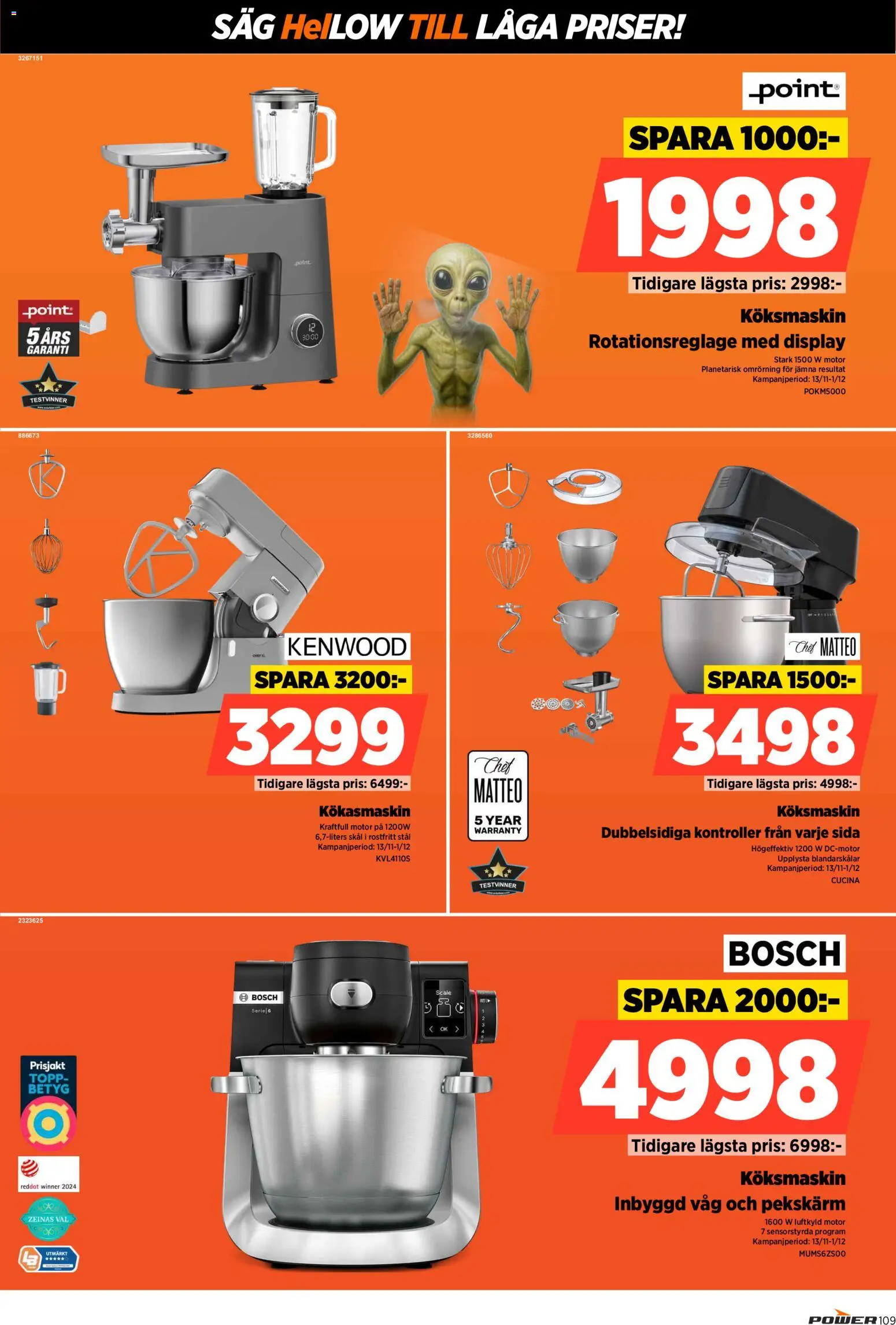 Power reklamblad aktuell från 24.11.2025 | Sida: 109 | Produkter: Såg, Topp