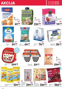 PerSu katalog - pregled PerSu kataloga - važi od 25.02.2026 | Strana: 10 | Proizvode: Mleveni keks, Šlag, Brašno, Palačinke