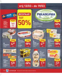 Aldi folder week 11 - Voorbeeld van een folder van Aldi, geldig van 09.03.2026 | Pagina: 22 | Producten: Roomkaas, Volle melk, Komkommer, Kaas
