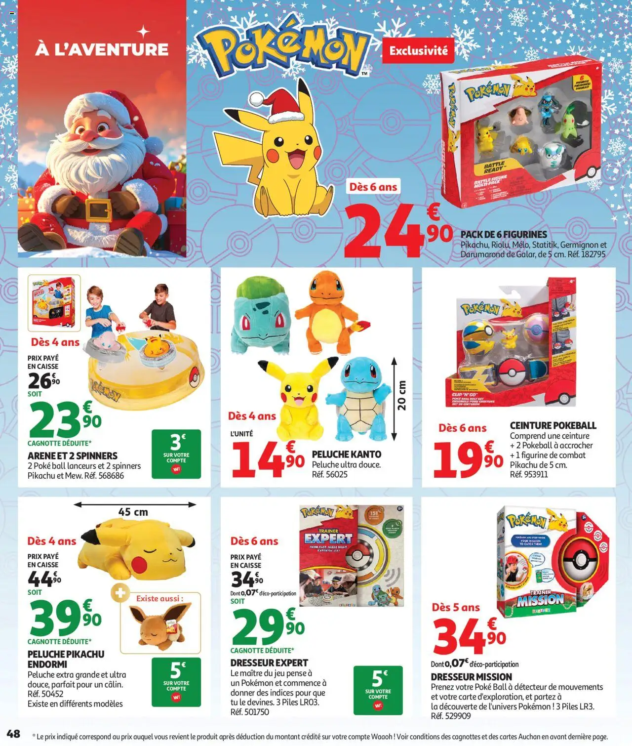 {H1} | Page: 48 | Produits: Ceinture, Peluche, Figurines, Piles