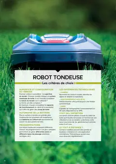 Castorama - Prévisualisation de Castorama Outils motorisés de jardin et nettoyeurs haute pression valide à partir de 26.02.2026 | Page: 10 | Produits: Robot, Batterie, GPS, Caméra