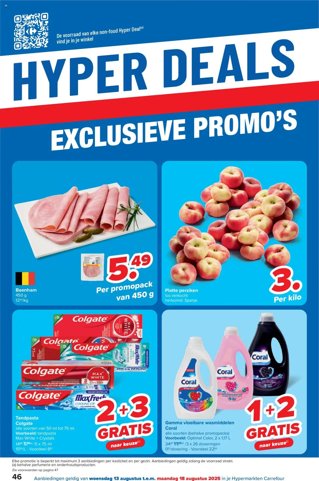 | Pagina: 46 | Producten: Kristallen, Perziken, Tandpasta