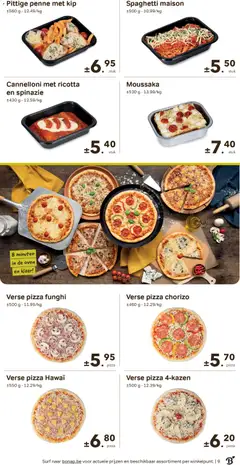 Bon Ap folder/publicité - Voorbeeld van een folder van Bon Ap, geldig van 01.04.2026 | Pagina: 9 | Producten: Moussaka, Oven, Ricotta, Kip