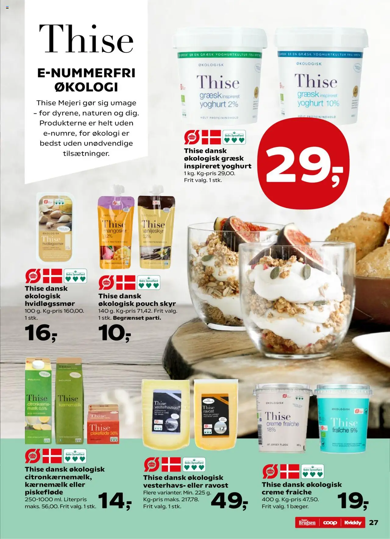 Kvickly Tilbudsavis gyldig fra 06.06.2025 | Side: 27 | Produkter: Mælk, Creme, Creme fraiche, Kærnemælk