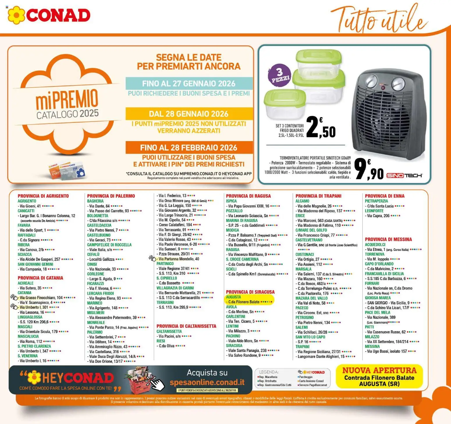 Volantino Conad del 14.01.2026 | Pagina: 23 | Prodotti: Tè, Fan