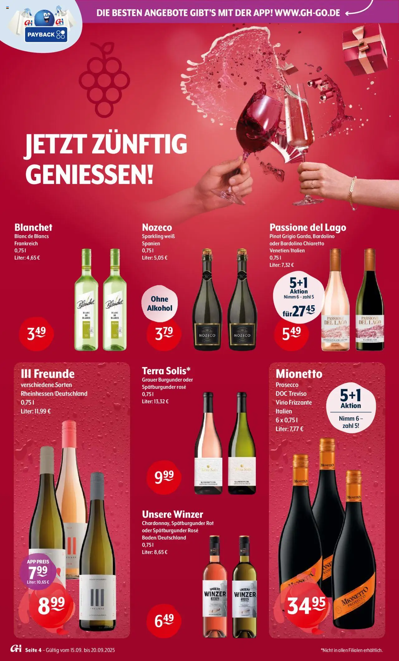 Getränke Hoffmann Prospekt 	 – gültig ab 15.09.2025 | Seite: 4