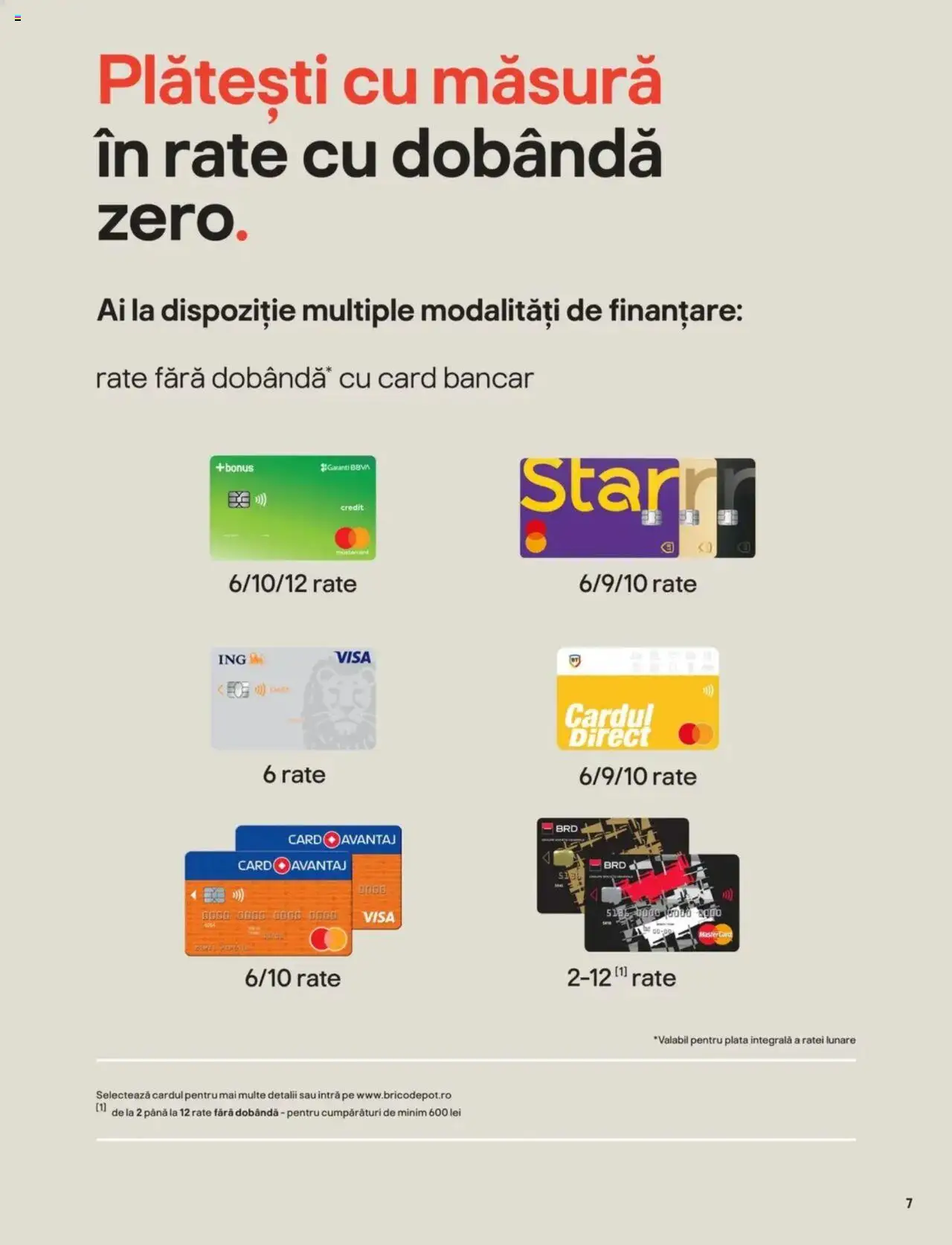 Noul catalog Brico Depot – valabil de la 15.08.2024 | Pagină: 7