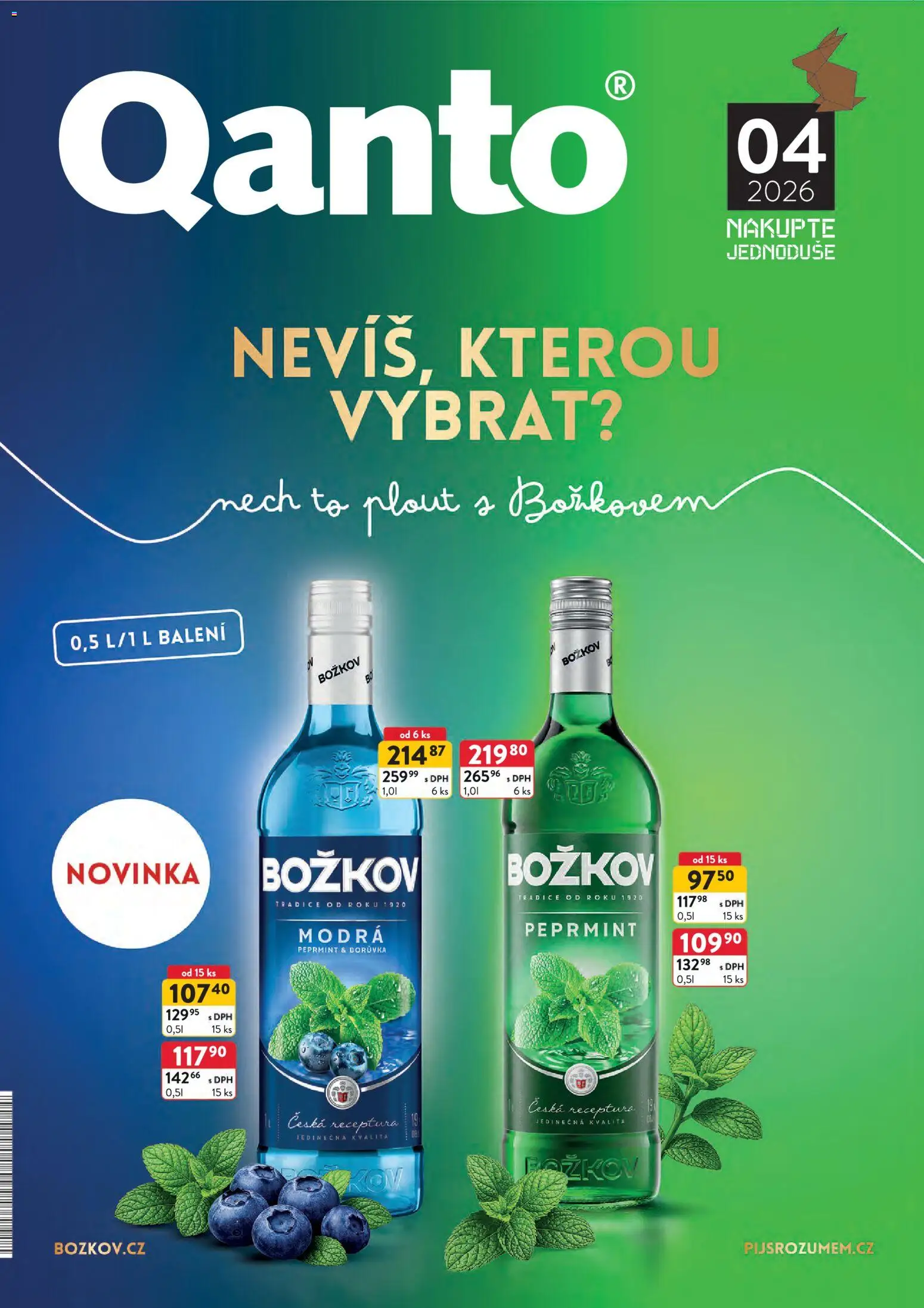 Astur & Qanto leták - Velkoobchod 04/2026 od 01.04.2026 | Strana: 1 | Produkty: Božkov