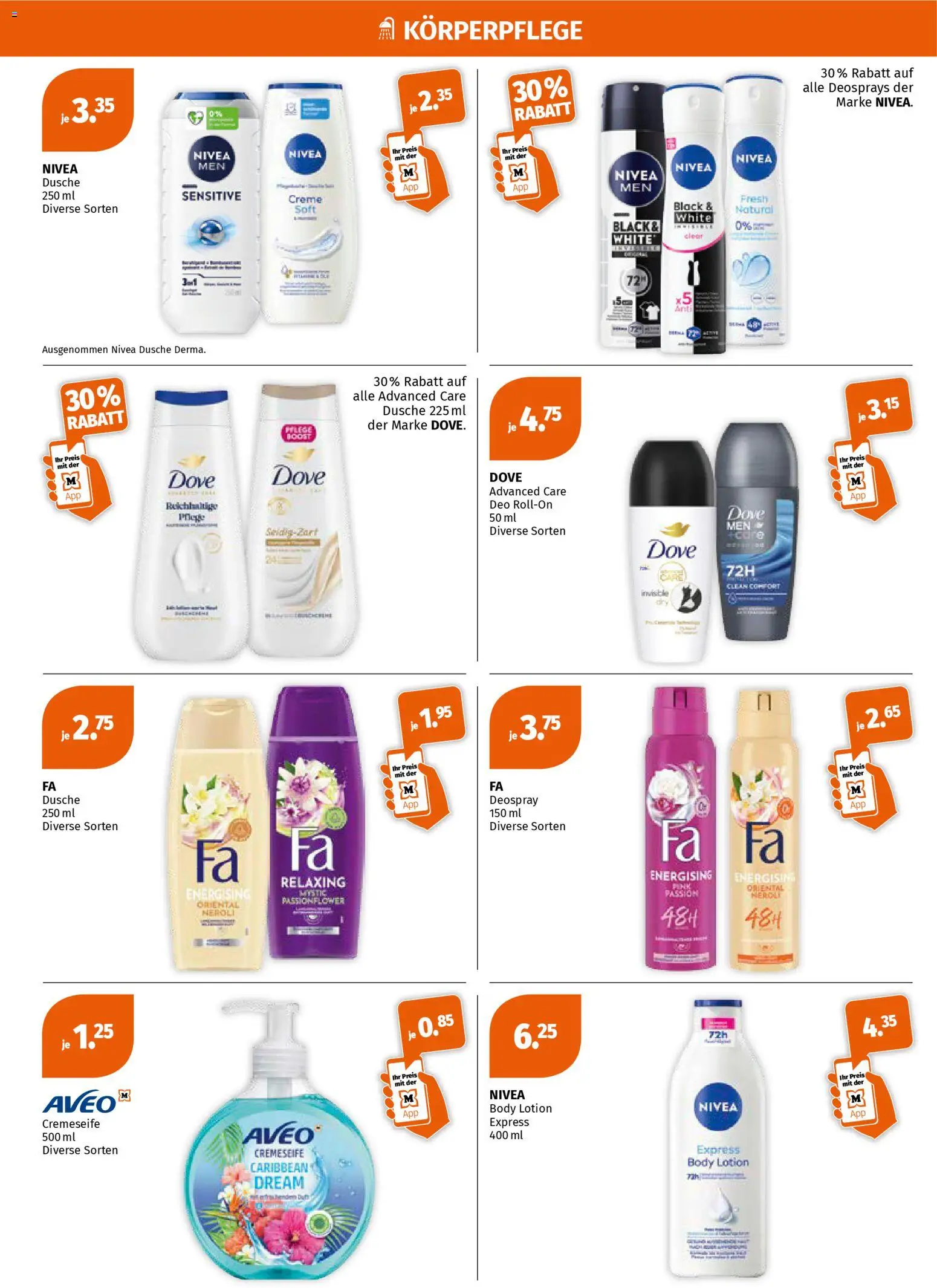 Müller aktionen – gültig ab 02.04.2026 | Seite: 4 | Produkte: Deodorant, Body Lotion, Deospray, Deo Roll-On