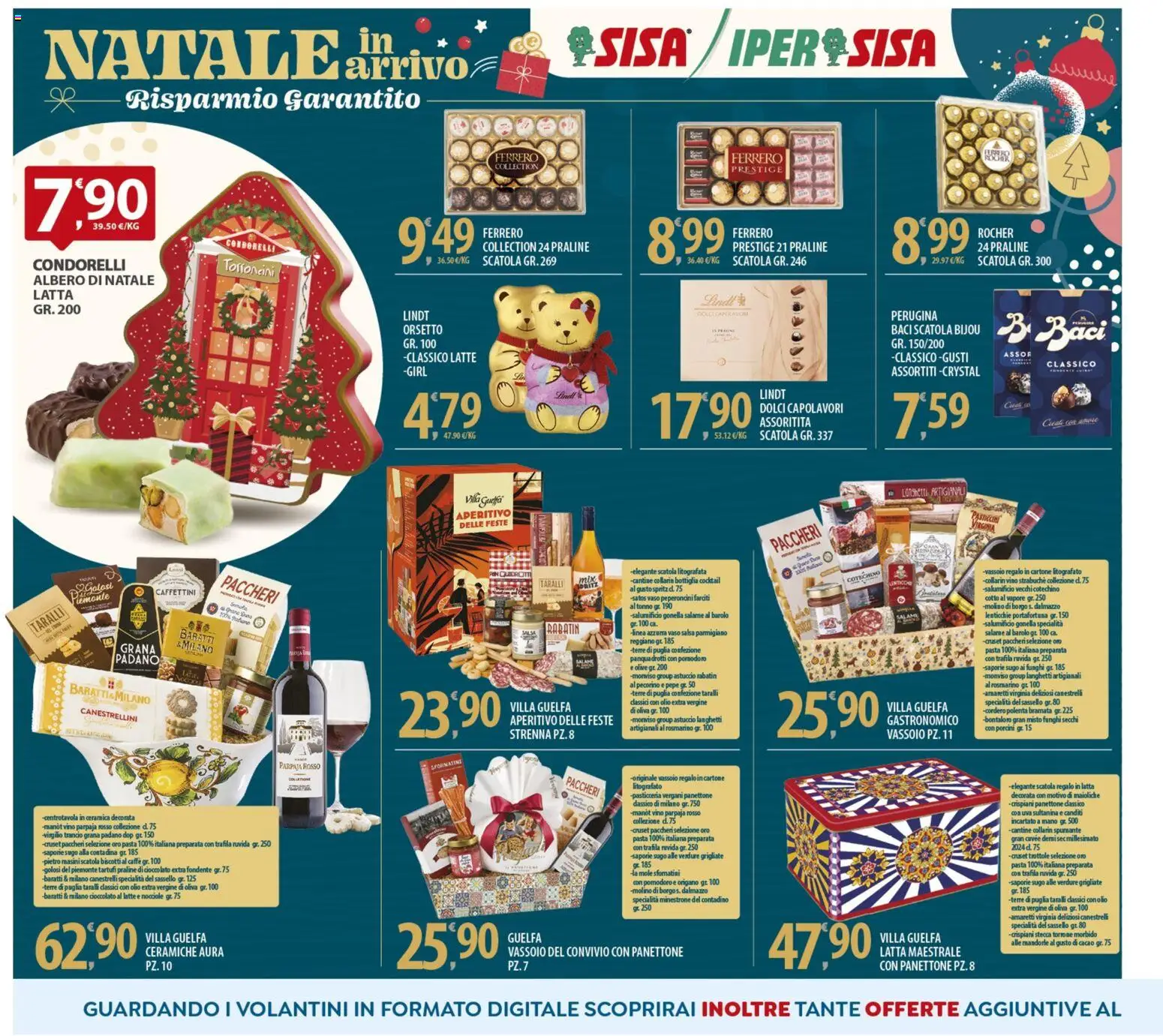 Volantino SISA del 05.12.2025 | Pagina: 2 | Prodotti: Vino, Mandorle, Nocciole, Scatola