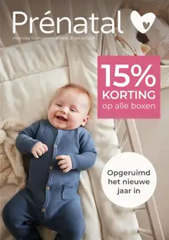 Prénatal - Folder - Voorbeeld van een folder van Prénatal, geldig van 12.01.2026