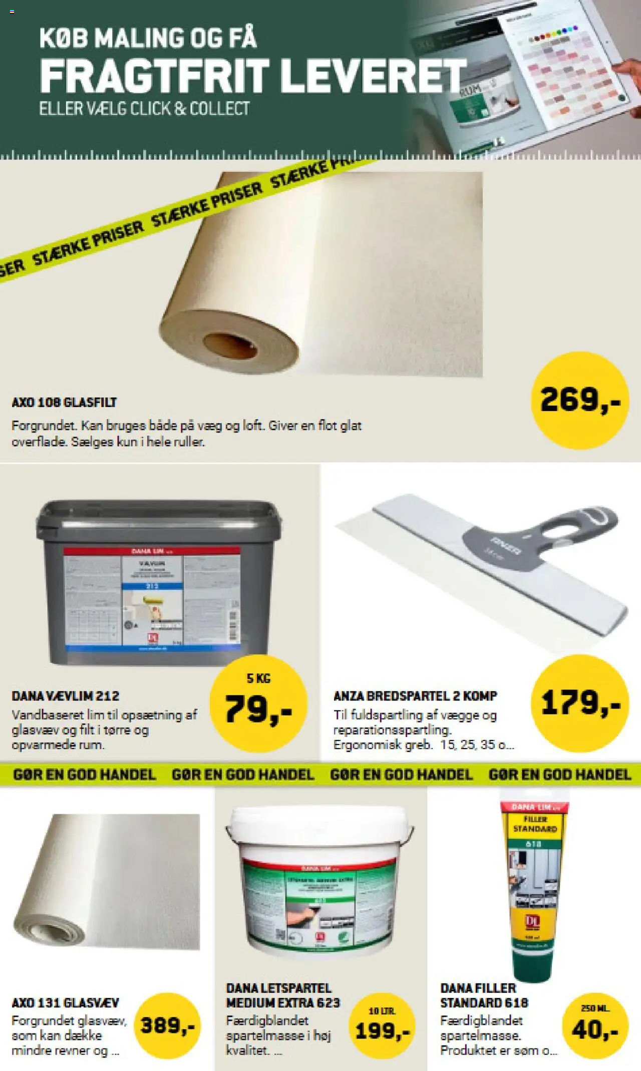 XL-BYG tilbudsavis – gyldig fra 10.10.2025 | Side: 7 | Produkter: Lime, Spartelmasse, Søm, Maling
