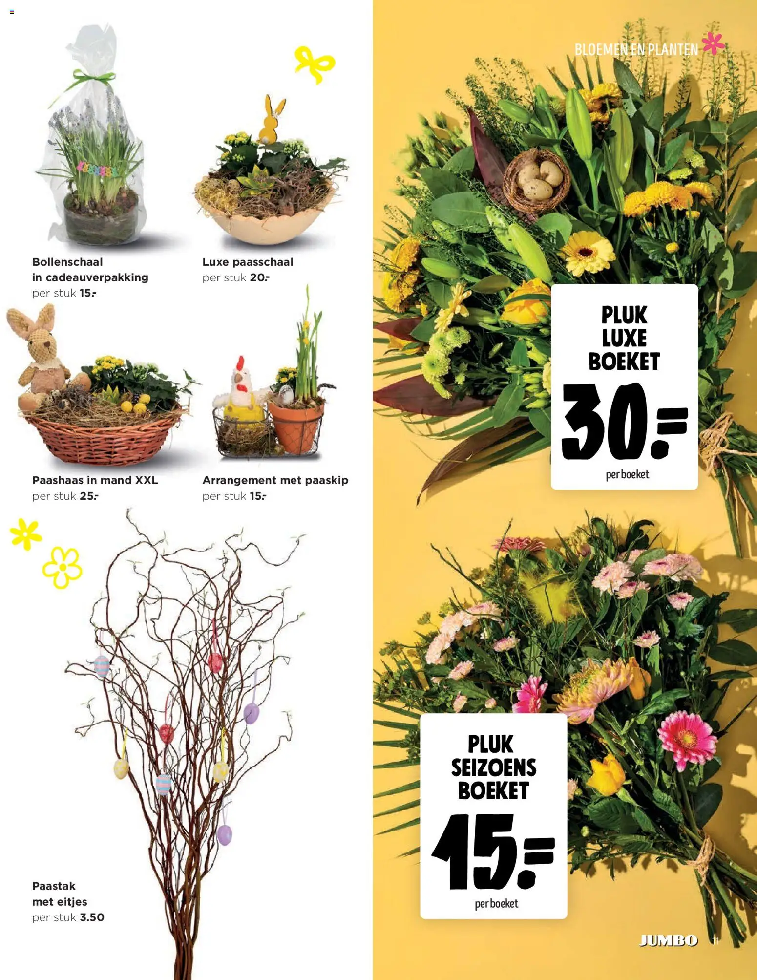 {H1} | Pagina: 11 | Producten: Bloemen, Mand