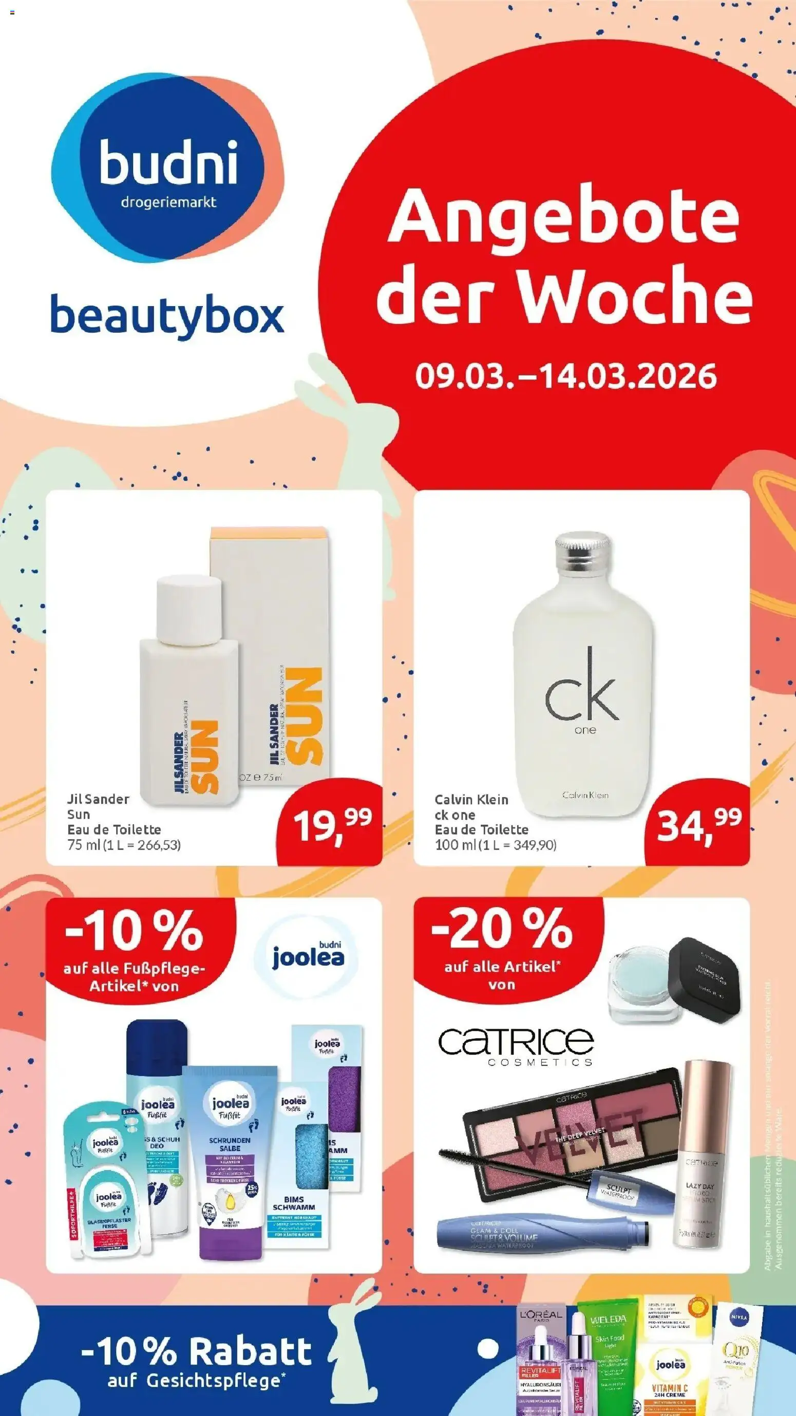 Edeka prospekt Weinstadt-Großheppach	 – gültig ab 09.03.2026 | Seite: 45 | Produkte: Toilette, Eau de Toilette, Creme