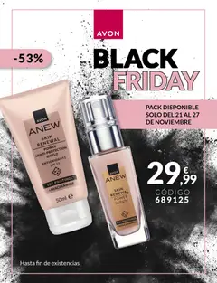 Vista previa Avon - Black Friday válido desde el 21.11.2025