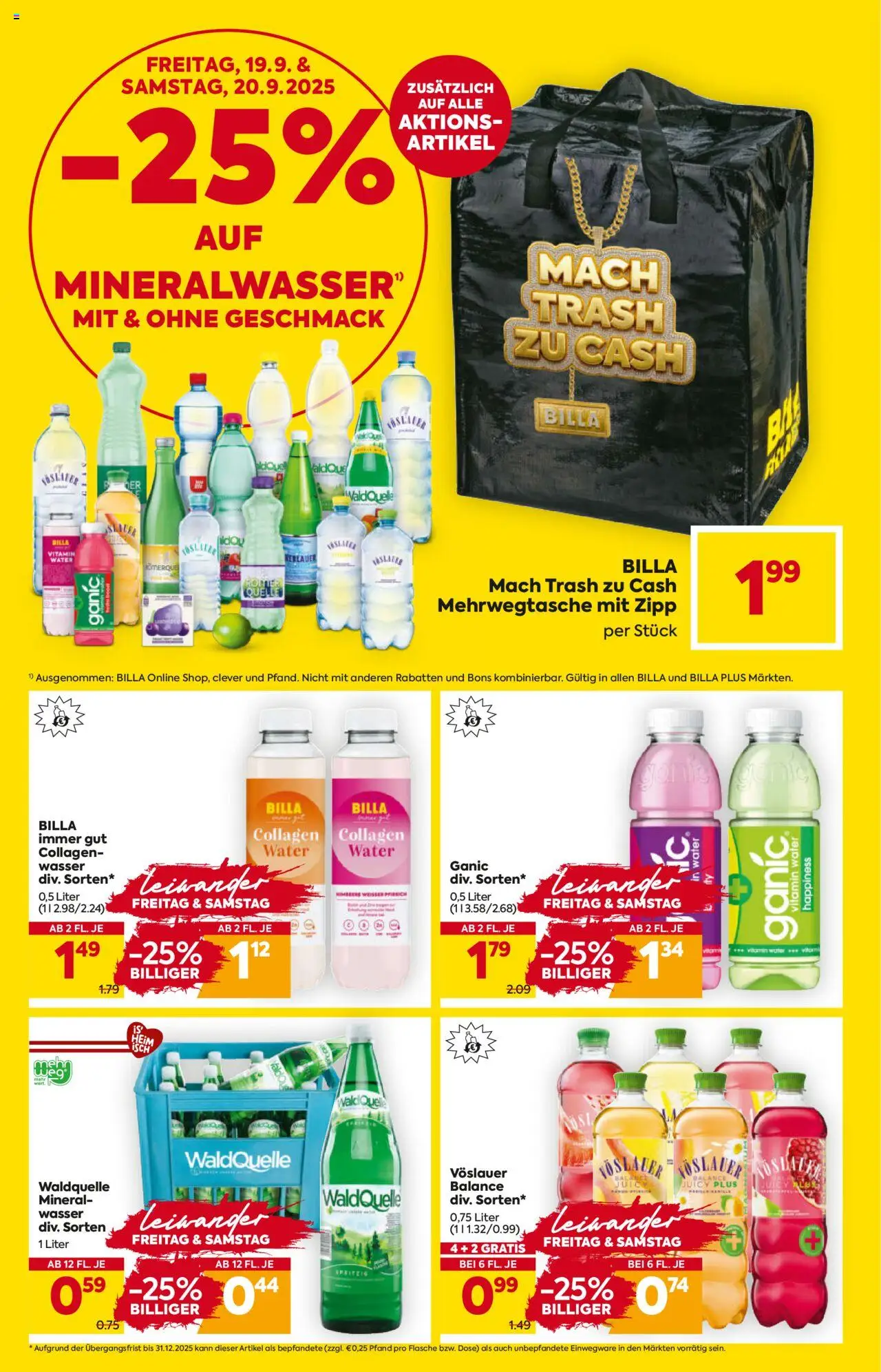 Billa Flugblatt - Tirol gültig ab 18.09.2025 | Seite: 2 | Produkte: Wasser