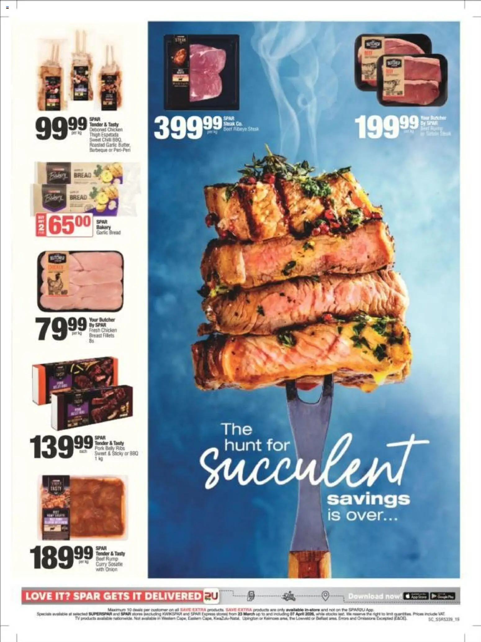 New Spar catalogue – valid from 23.03.2026 | Page: 19 | Products: PC, Steak, Ribs, Beef