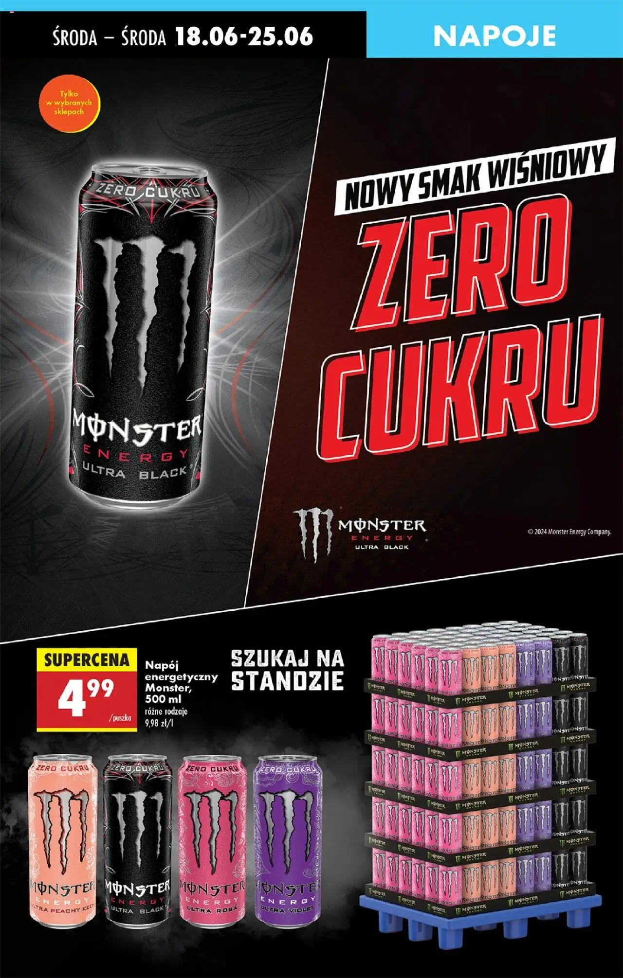 Biedronka gazetka - Oferta W tym tygodniu od 18.06.2025 | Strona: 57 | Produkty: Napoje