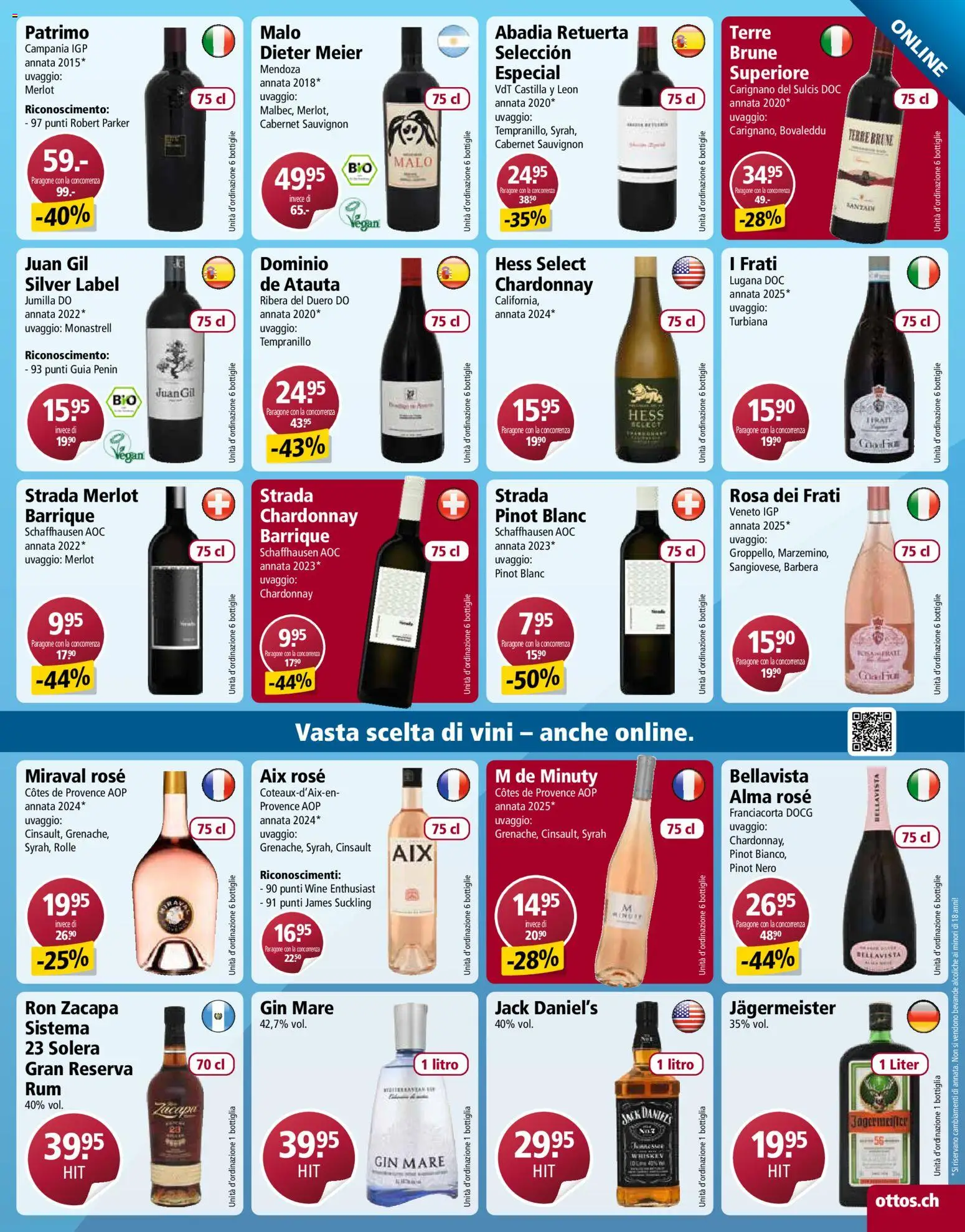 Otto's aktionen IT – gültig ab 07.04.2026 | Seite: 12 | Produkte: Merlot, Gin