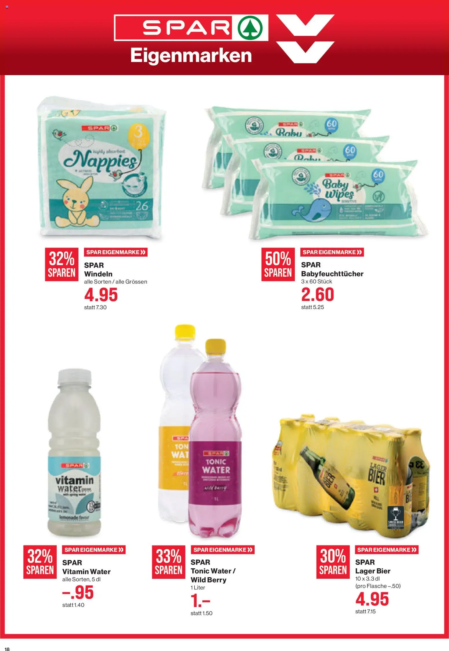 SPAR Aktionen – gültig ab 13.11.2025 | Seite: 18 | Produkte: Bier