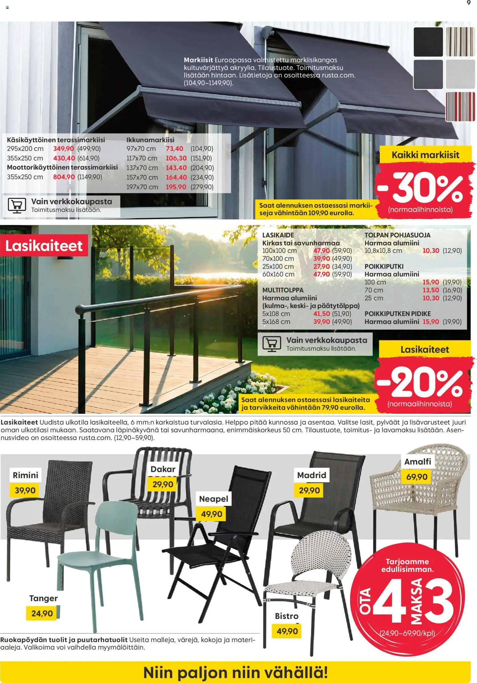 Rusta tarjoukset – voimassa 23.03.2026 alkaen | Sivu: 9 | Tuotteet: Voi